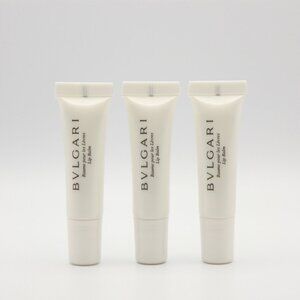 BVLGARI Unscented Lip Balm  Pack of 6 NEW - .23 Fl oz / 7mL